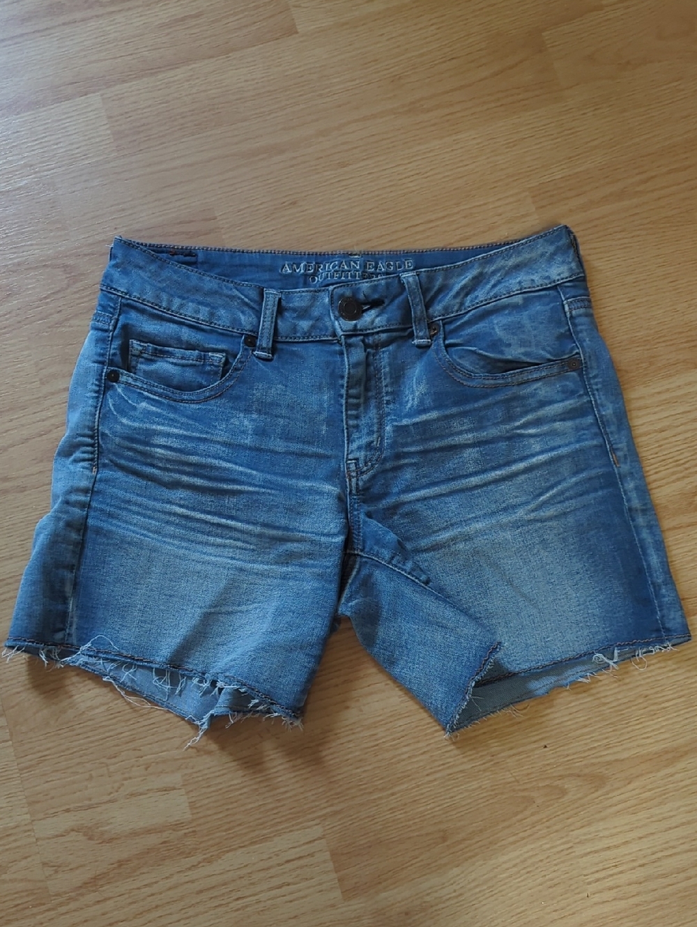 American Eagle Outfitters Light Blue Denim Shorts